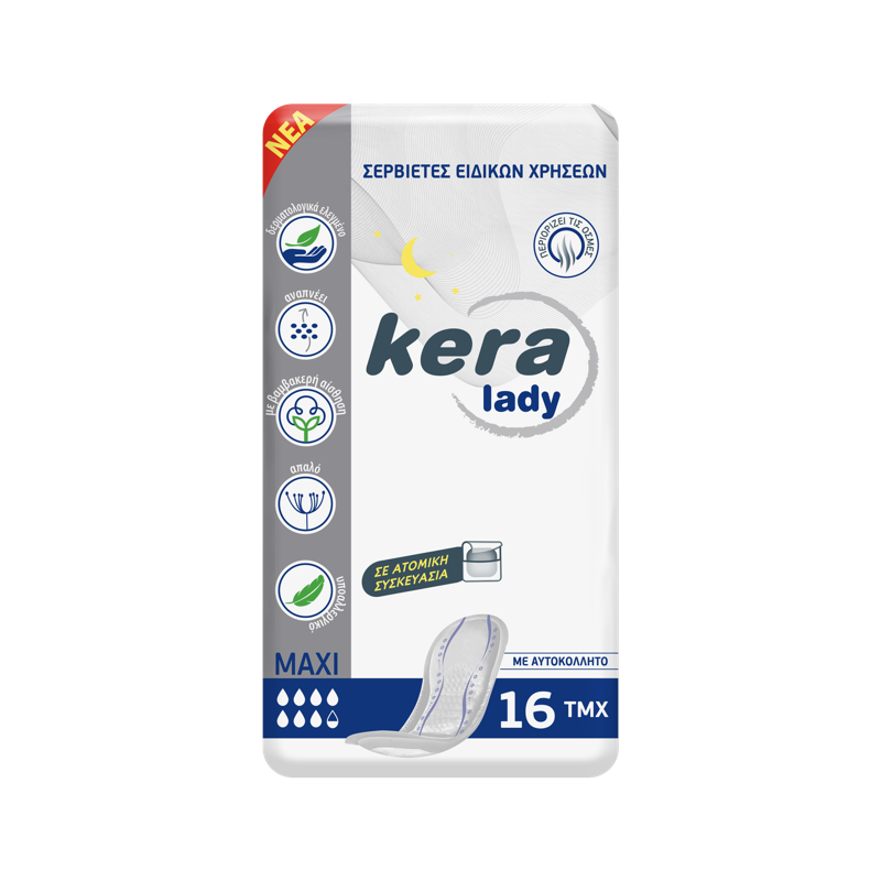 KERA Lady - Compresas de Incontinencia Leve